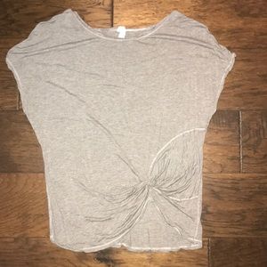 Lululemon front knotted tee